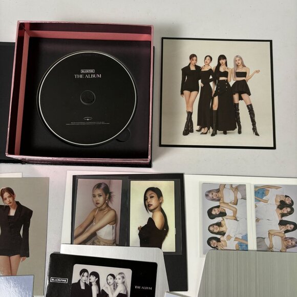 BlackPink The Album Limited Edition CD Box Set 1st Full Album K-Pop Poster Book - Picture 10 of 16